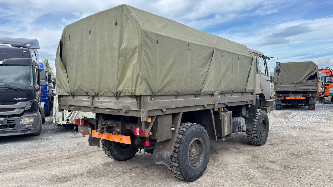Steyr 12M18 4X4 stake body -  truck - Curtainsider truck: picture 5 Steyr 12M18 4X4 stake body -  truck - Curtainsider truck: picture 5