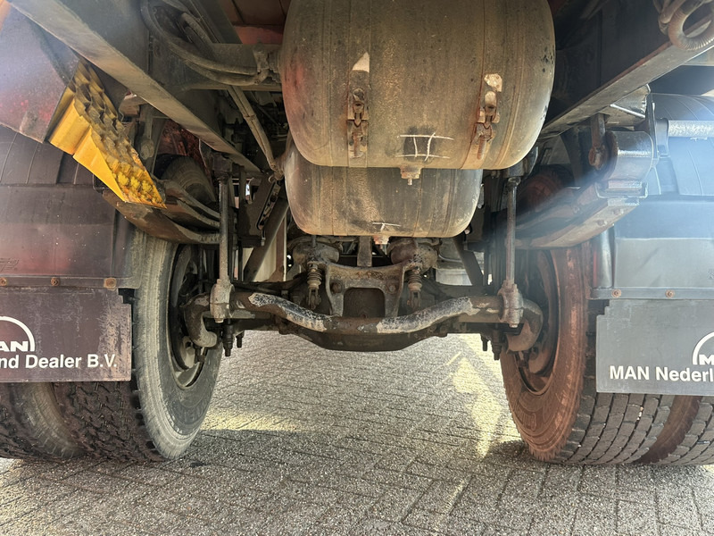 Crane truck MAN TGM 18-290 4x4 Kraan met Open laadbak HMF Kraan 13 T: picture 17