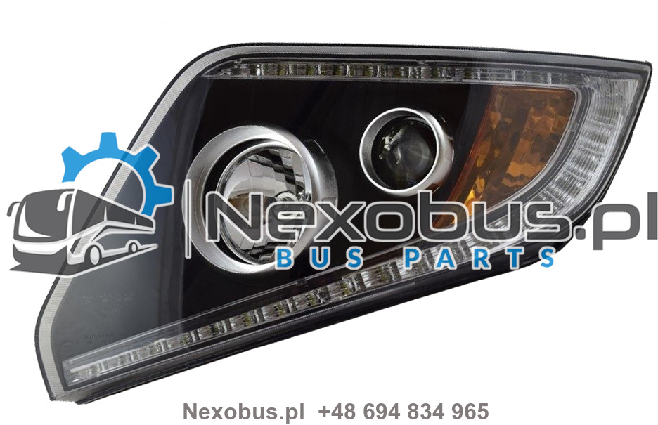 Reflektor Scania Touring Higer lewy - Headlight for Bus: picture 1 Reflektor Scania Touring Higer lewy - Headlight for Bus: picture 1
