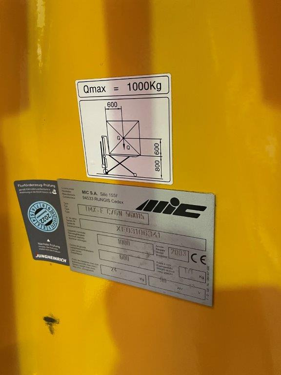 5 (five) scissor pallet truck with electric drive and quick lift pump Jungheinrich model TMX-E 10 - Pallet truck: picture 2 5 (five) scissor pallet truck with electric drive and quick lift pump Jungheinrich model TMX-E 10 - Pallet truck: picture 2