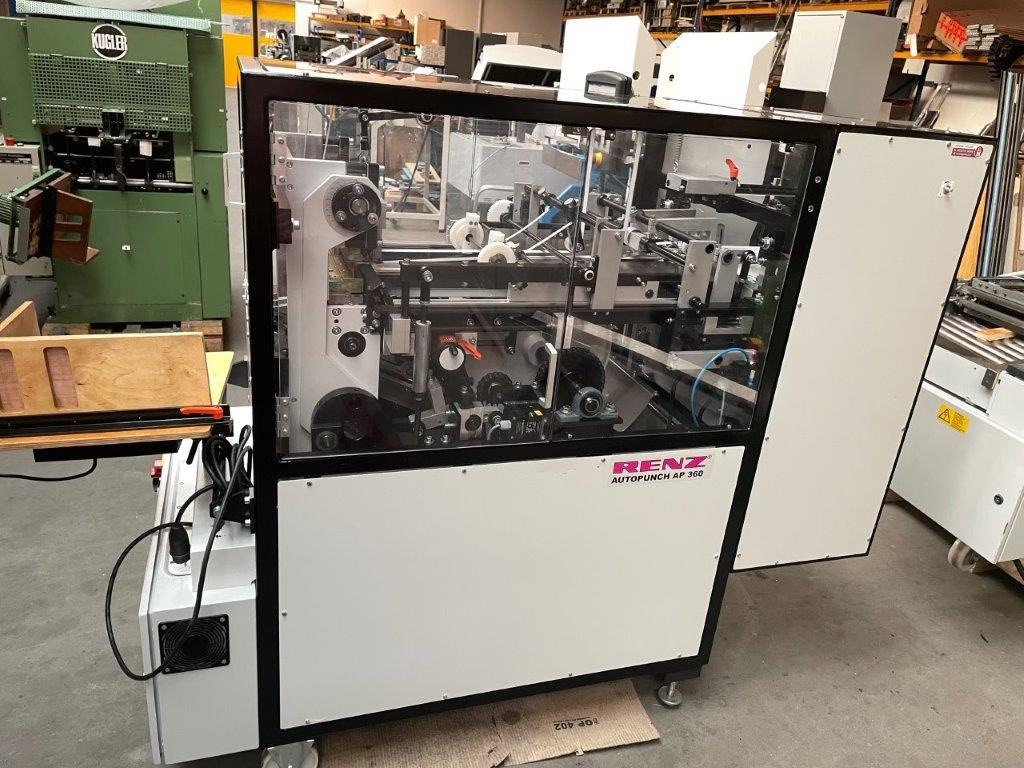 AUTOMATIC PUNCH RENZ AP 360 V4 Manual - Printing machinery: picture 2 AUTOMATIC PUNCH RENZ AP 360 V4 Manual - Printing machinery: picture 2