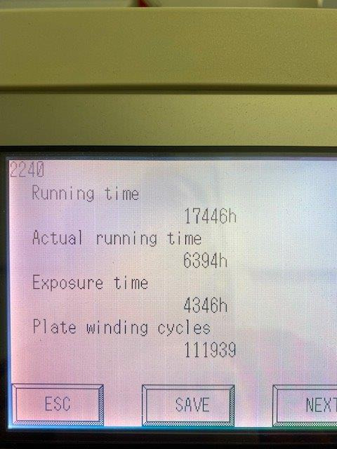 Printing machinery Agfa Avalon N8-24 S (PT-R 8600S) with Agfa Apogee Rip and Agfa Azura 125 WashGum and Stacker Advant 480: picture 7