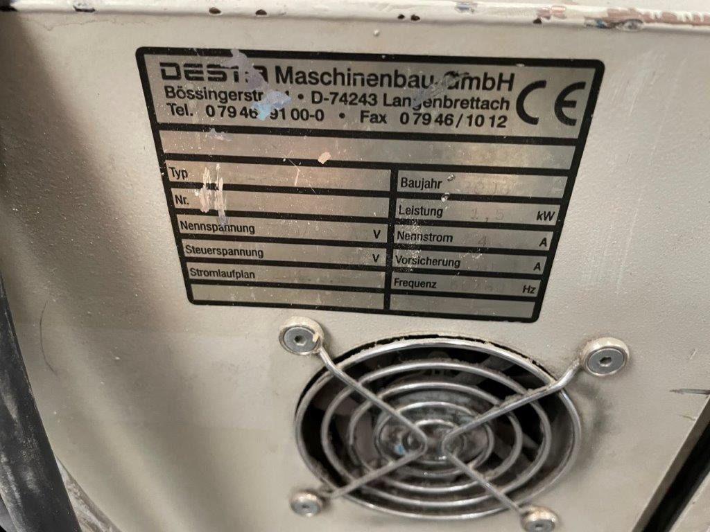 DESTA BAS-FSA 700 - combinable pressing unit with vertical stack delivery from 2006 - Folding machine: picture 2 DESTA BAS-FSA 700 - combinable pressing unit with vertical stack delivery from 2006 - Folding machine: picture 2