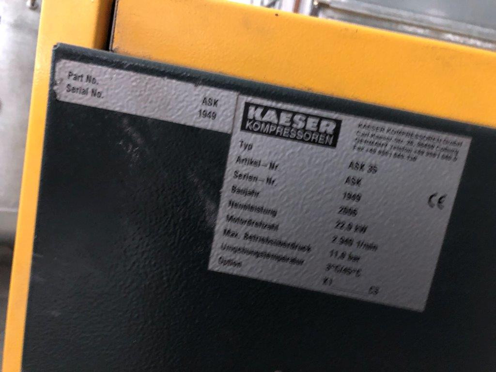 Kaeser ASK 35 compressor unit - Air compressor: picture 5 Kaeser ASK 35 compressor unit - Air compressor: picture 5