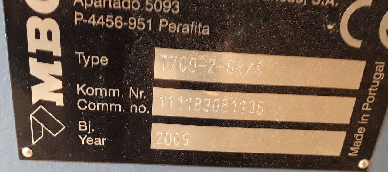 MBO T 700-4-R Perfection buckle plate folder - Folding machine: picture 2 MBO T 700-4-R Perfection buckle plate folder - Folding machine: picture 2