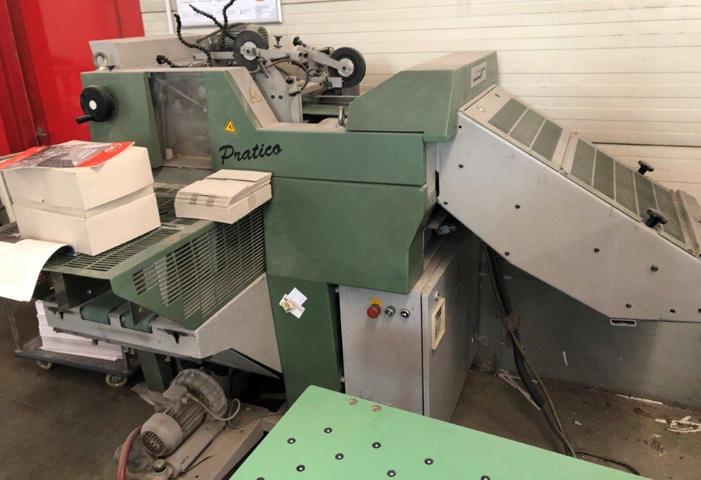 Müller Martini Presto with Pratico compensating stacker - Printing machinery: picture 5 Müller Martini Presto with Pratico compensating stacker - Printing machinery: picture 5