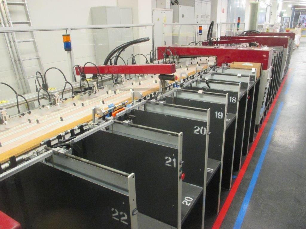 Setmaster 22 Stations A 3 Oversize Belt Transport System Gathering Machine - Printing machinery: picture 3 Setmaster 22 Stations A 3 Oversize Belt Transport System Gathering Machine - Printing machinery: picture 3