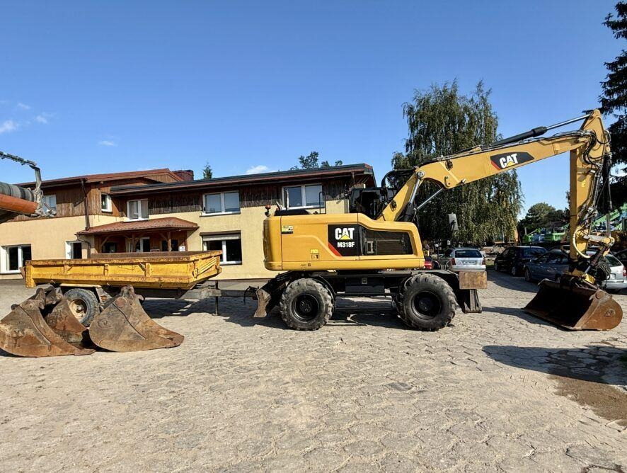 CAT M318F  - Wheel excavator: picture 4 CAT M318F  - Wheel excavator: picture 4