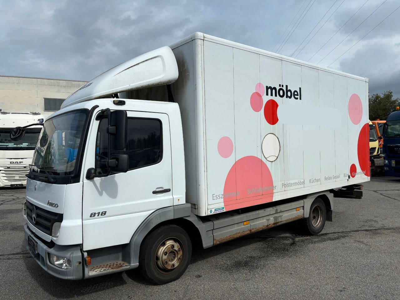 Mercedes-Benz Atego 818 Kurze Radstand Blattfederung - Box van: picture 5 Mercedes-Benz Atego 818 Kurze Radstand Blattfederung - Box van: picture 5