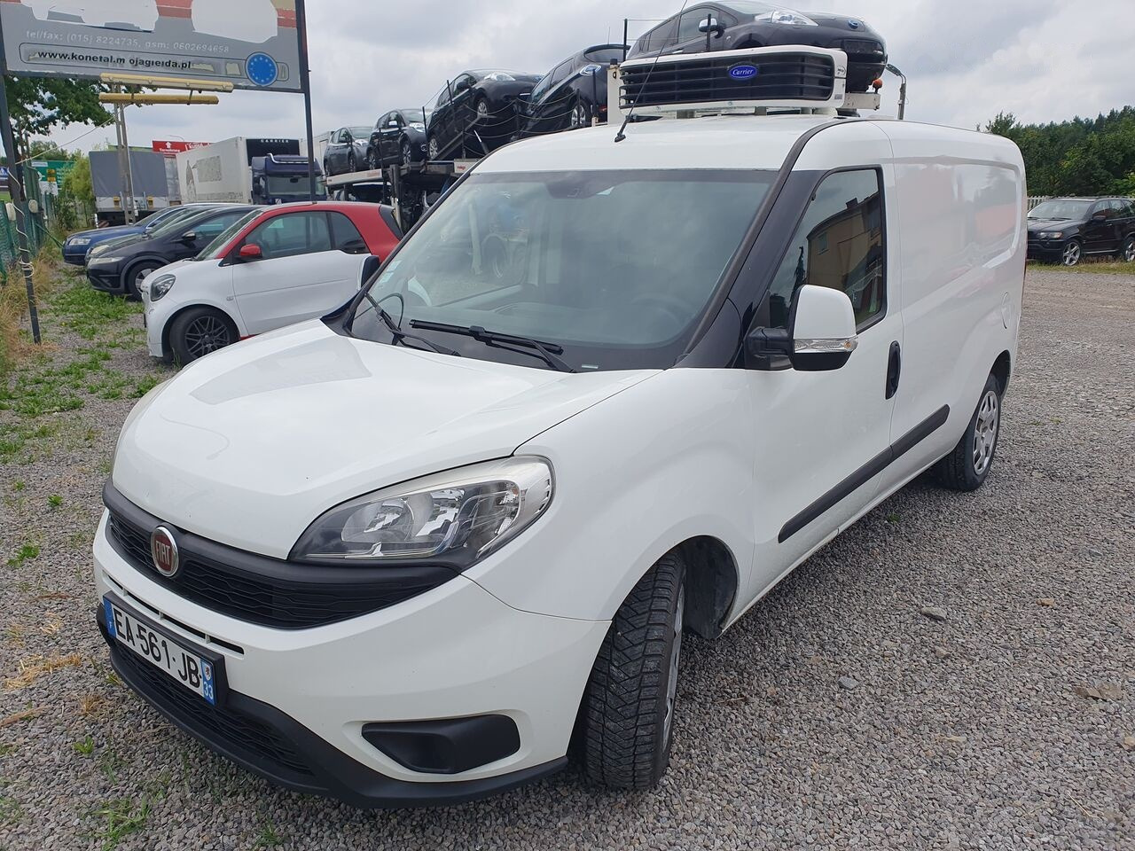 Refrigerated van FIAT DOBLO 1.6  LONG CHLODNIA carrier  +230v  KLIMA EURO6 [ Copy ]: picture 1