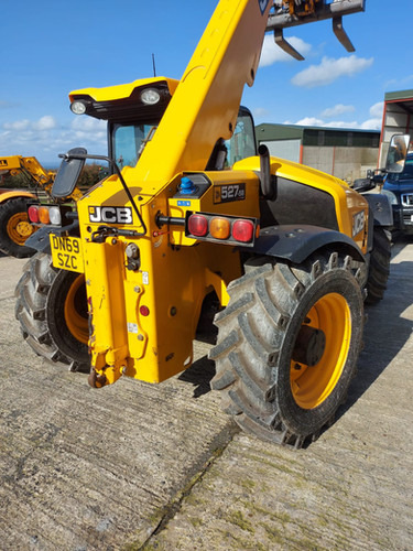 Telescopic handler 2021 JCB 527-58: picture 8