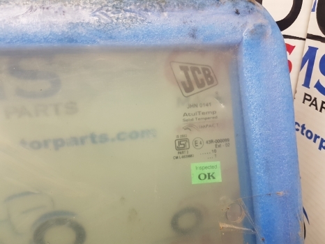 Jcb 8080, Js145lc, Js115 Auto, Js330 Front Lower Glass Jhn0141, 6900/0508 - Window and parts for Excavator: picture 3 Jcb 8080, Js145lc, Js115 Auto, Js330 Front Lower Glass Jhn0141, 6900/0508 - Window and parts for Excavator: picture 3