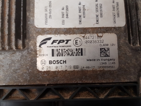 New Holland T5.95 Engine Control Unit Ecu 84472188, 10r036332, 84471889 - ECU for Farm tractor: picture 5 New Holland T5.95 Engine Control Unit Ecu 84472188, 10r036332, 84471889 - ECU for Farm tractor: picture 5