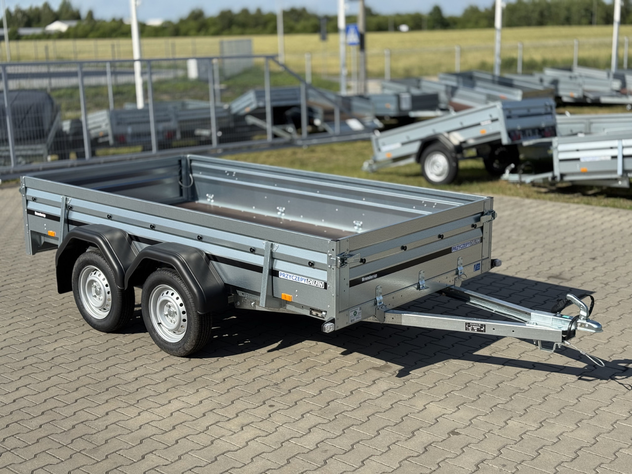 BRENDERUP 2300 STUB - przyczepa skrzyniowa 2 osie / 302 x 150 cm / 750 kg - Dropside/ Flatbed trailer: picture 2 BRENDERUP 2300 STUB - przyczepa skrzyniowa 2 osie / 302 x 150 cm / 750 kg - Dropside/ Flatbed trailer: picture 2