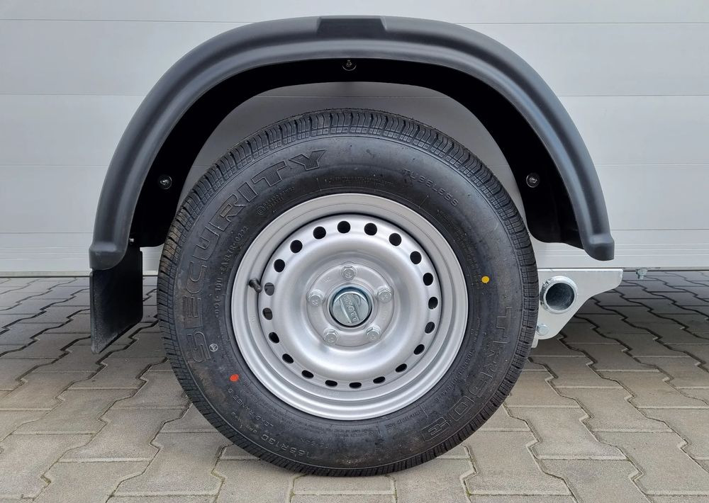 Closed box trailer DEBON C300 ALU + drzwi boczne 300x155 cm: picture 5