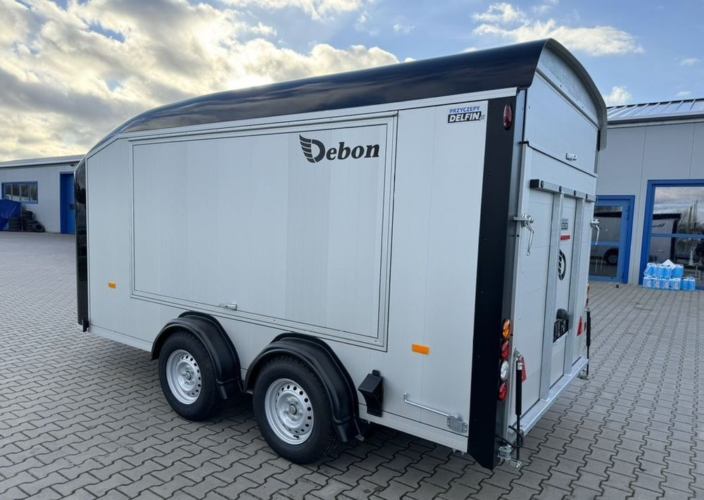 Closed box trailer DEBON C800 przyczepa furgon + klapa boczna przyczepa wystawowa handlowa targowa: picture 8 Closed box trailer DEBON C800 przyczepa furgon + klapa boczna przyczepa wystawowa handlowa targowa: picture 8