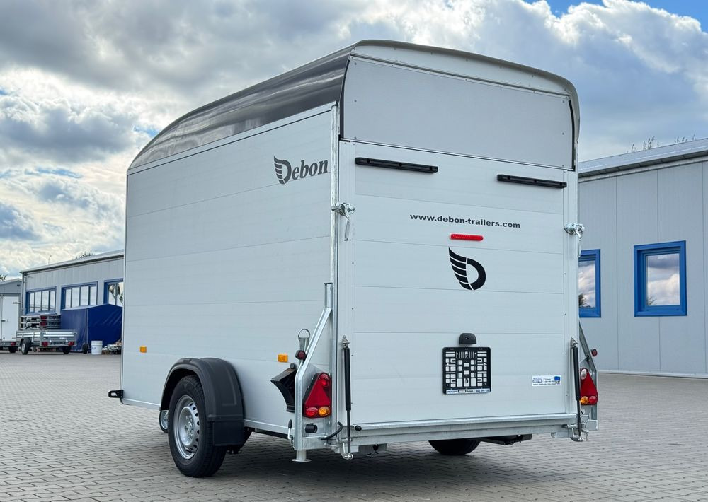 Closed box trailer Debon C400 ALU + drzwi boczne | 315x164 cm | DMC 750 - 1300 kg: picture 11