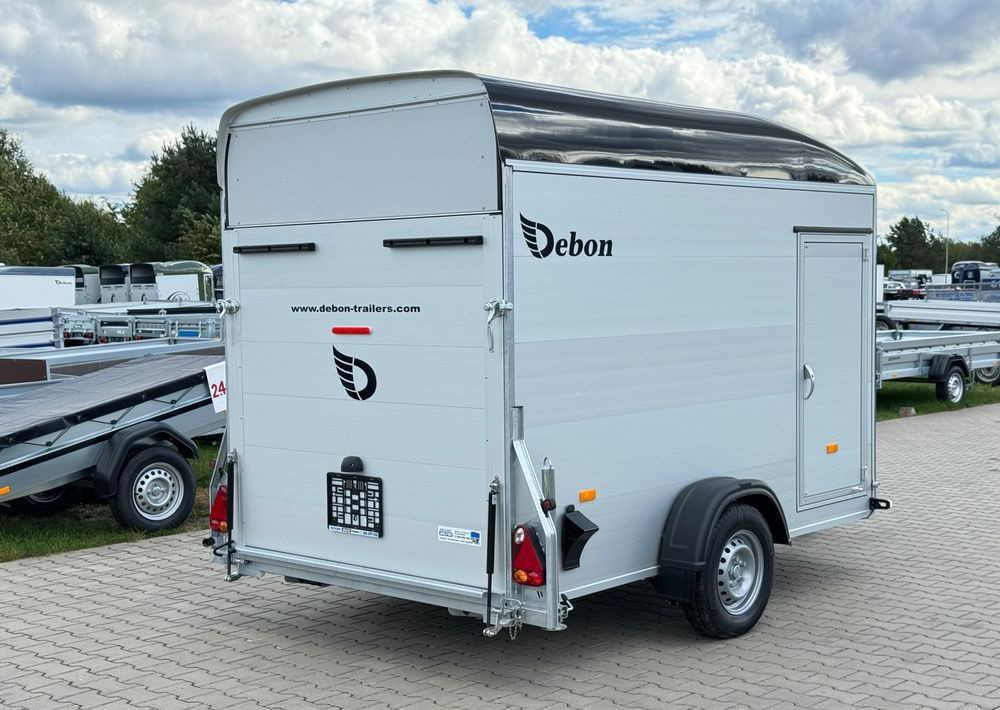 Closed box trailer Debon C400 ALU + drzwi boczne | 315x164 cm | DMC 750 - 1300 kg: picture 9