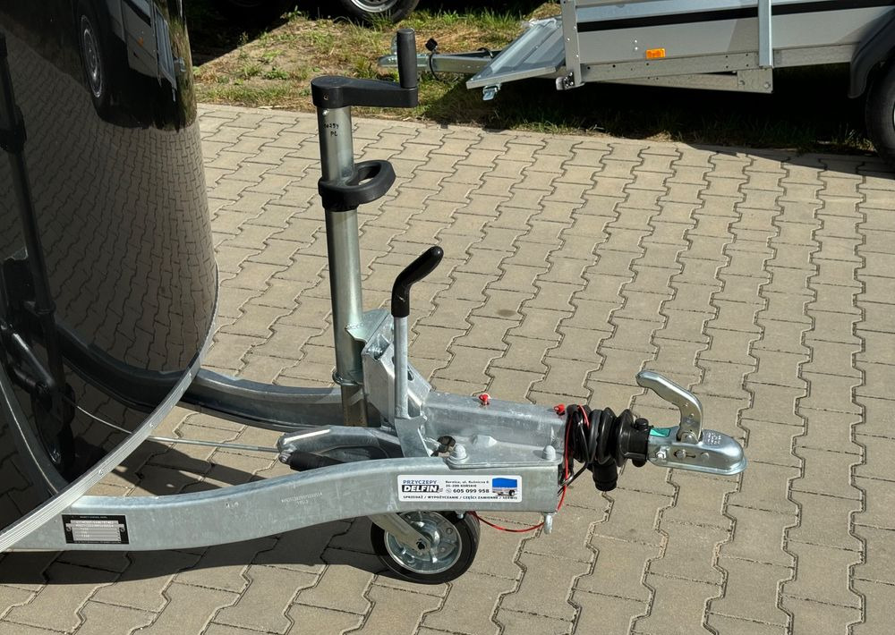 Closed box trailer Debon C400 ALU + drzwi boczne | 315x164 cm | DMC 750 - 1300 kg: picture 5