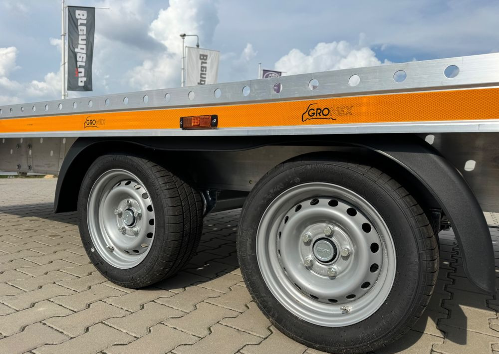 Autotransporter trailer GROMEX L2-2700-5,2 laweta aluminiowa 5,2m 2700kg: picture 9