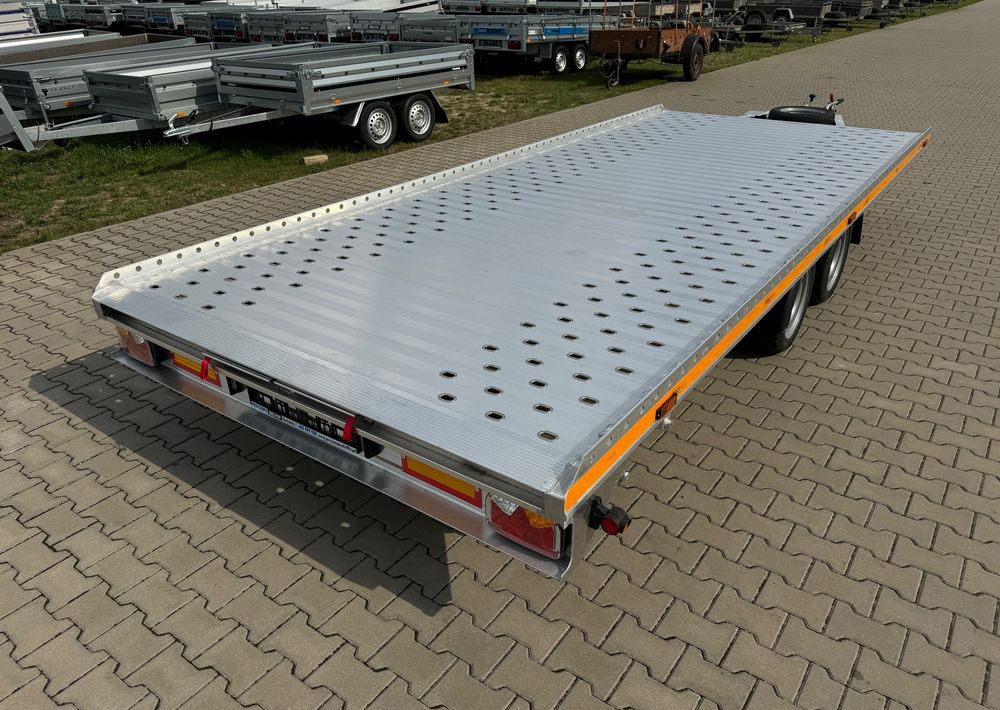 Autotransporter trailer GROMEX L2-2700-5,2 laweta aluminiowa 5,2m 2700kg: picture 5