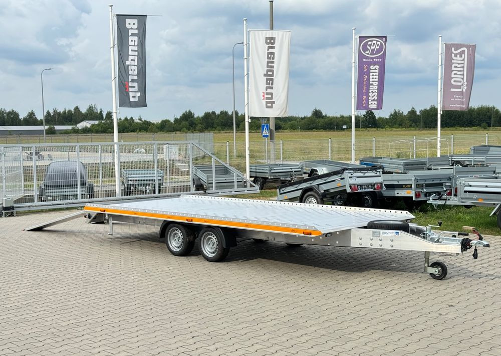 Autotransporter trailer GROMEX L2-2700-5,2 laweta aluminiowa 5,2m 2700kg: picture 20