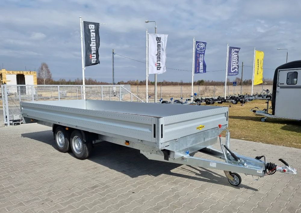HUMBAUR HT 355221 GR - 522 x 207 / 3500 kg - Dropside/ Flatbed trailer: picture 1 HUMBAUR HT 355221 GR - 522 x 207 / 3500 kg - Dropside/ Flatbed trailer: picture 1