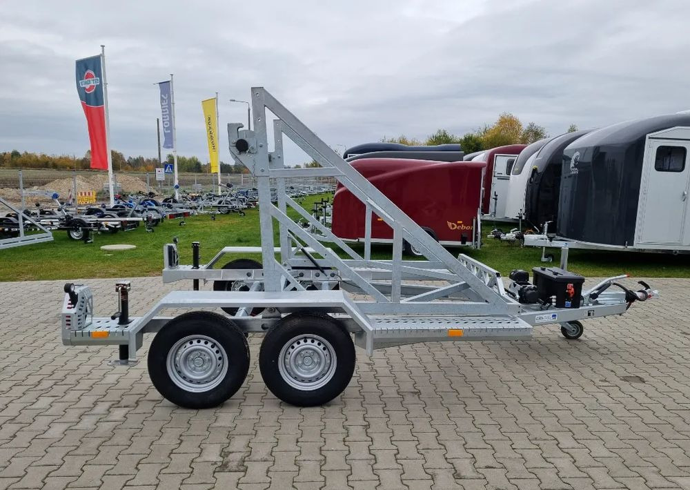 TA-NO DRUM 3500 PRO - cable trailer electric winch - Cable drum trailer: picture 2 TA-NO DRUM 3500 PRO - cable trailer electric winch - Cable drum trailer: picture 2