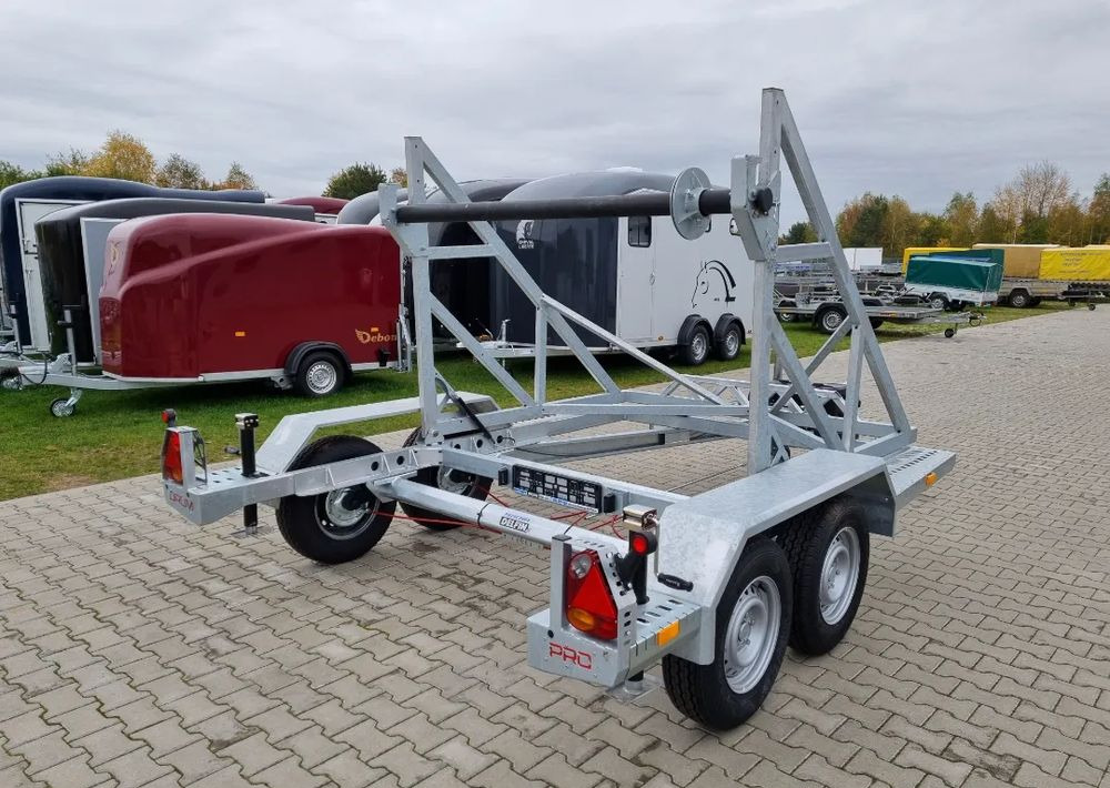 TA-NO DRUM 3500 PRO - cable trailer electric winch - Cable drum trailer: picture 3 TA-NO DRUM 3500 PRO - cable trailer electric winch - Cable drum trailer: picture 3