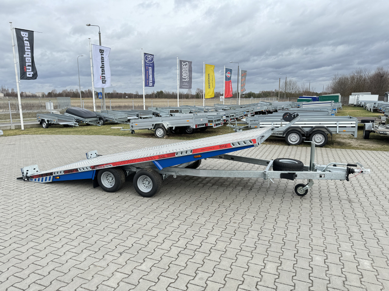 TA-NO GRAVITY LOW 27.45 trailer for 1 car 2700 kg GVW VDI CERTIFICATE - Autotransporter trailer: picture 1 TA-NO GRAVITY LOW 27.45 trailer for 1 car 2700 kg GVW VDI CERTIFICATE - Autotransporter trailer: picture 1