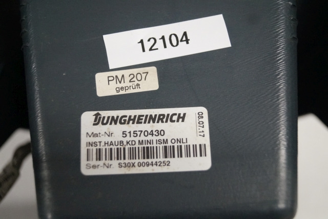 Jungheinrich 51570430 | Dashboard including ISM module 51527937 KD mini co 250K - Dashboard for Material handling equipment: picture 3 Jungheinrich 51570430 | Dashboard including ISM module 51527937 KD mini co 250K - Dashboard for Material handling equipment: picture 3