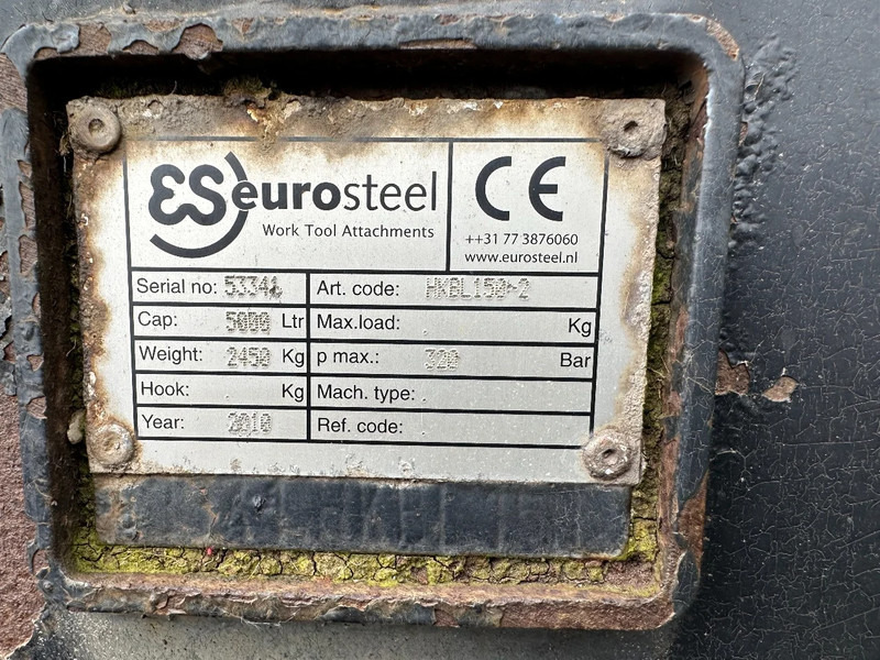 Eurosteel High Tip bucket 5m3 - Bucket for Construction machinery: picture 4 Eurosteel High Tip bucket 5m3 - Bucket for Construction machinery: picture 4