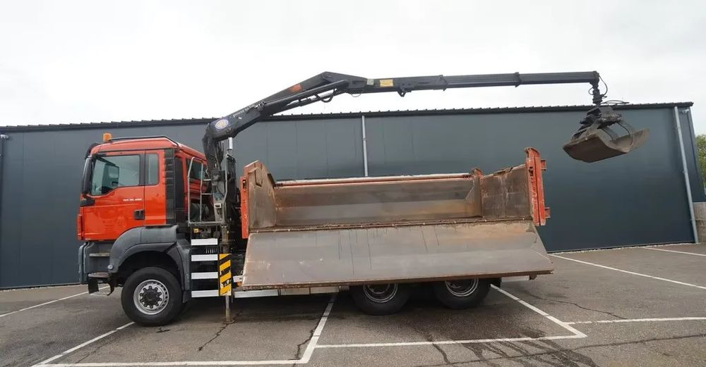 MAN TGS 28.400 / 6x6 / WYWROTKA 2-STRONNA Z HDS HMF 1643 Z2/ EURO 5 - Tipper: picture 5 MAN TGS 28.400 / 6x6 / WYWROTKA 2-STRONNA Z HDS HMF 1643 Z2/ EURO 5 - Tipper: picture 5