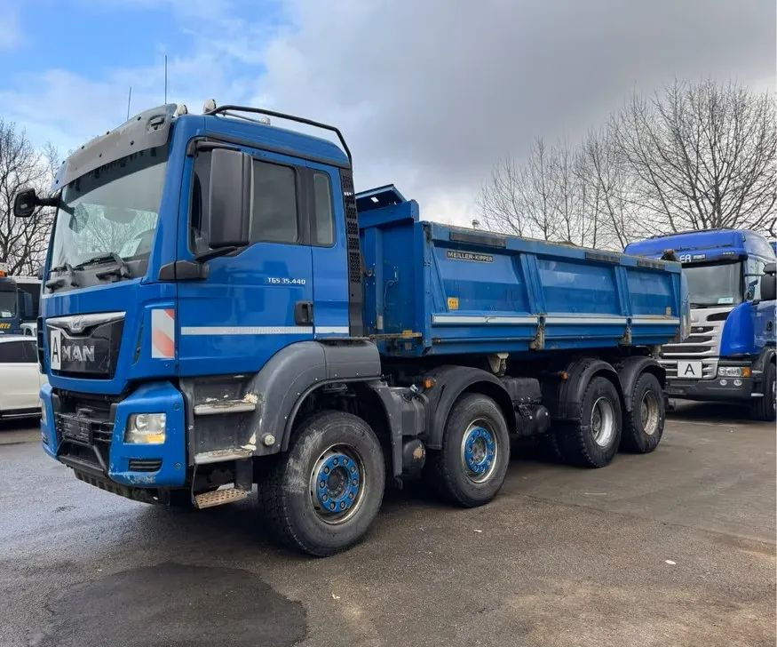 MAN TGS 35.440/ 8X4 / BB / Meiller 3-stronny wywrotka / Bordmatik / Euro6 / Retarder - Tipper: picture 1 MAN TGS 35.440/ 8X4 / BB / Meiller 3-stronny wywrotka / Bordmatik / Euro6 / Retarder - Tipper: picture 1