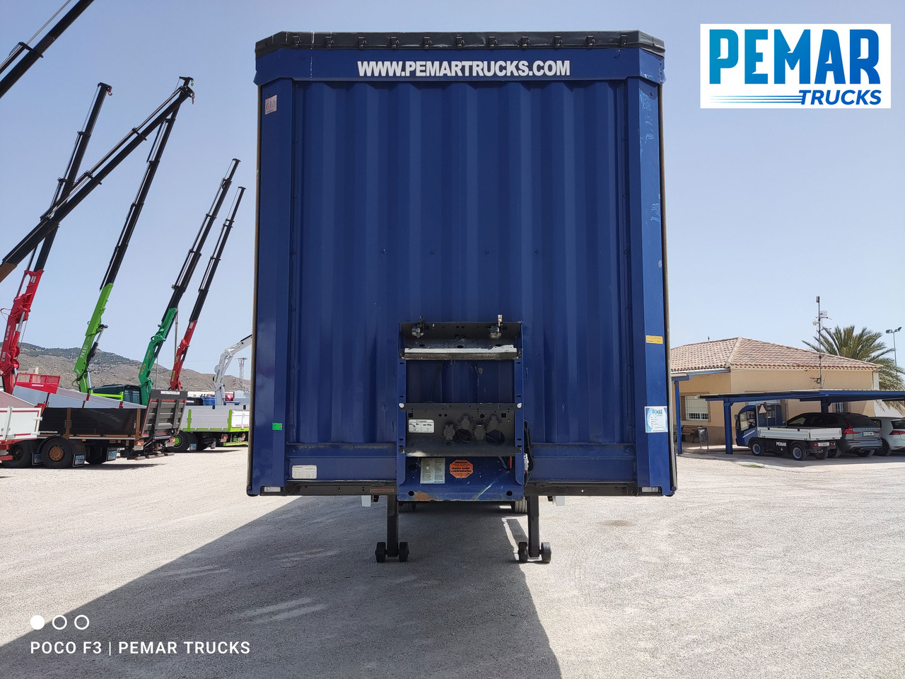 KRONE SD TAUTLINER PLATAFORMA ELEVADORA - Curtainsider semi-trailer: picture 2 KRONE SD TAUTLINER PLATAFORMA ELEVADORA - Curtainsider semi-trailer: picture 2