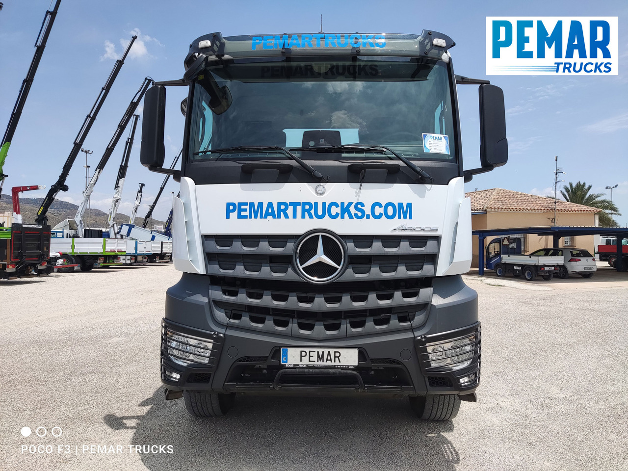 MERCEDES-BENZ AROCS 1845 PORTACONTENEDOR CADENAS - Skip loader truck: picture 3 MERCEDES-BENZ AROCS 1845 PORTACONTENEDOR CADENAS - Skip loader truck: picture 3