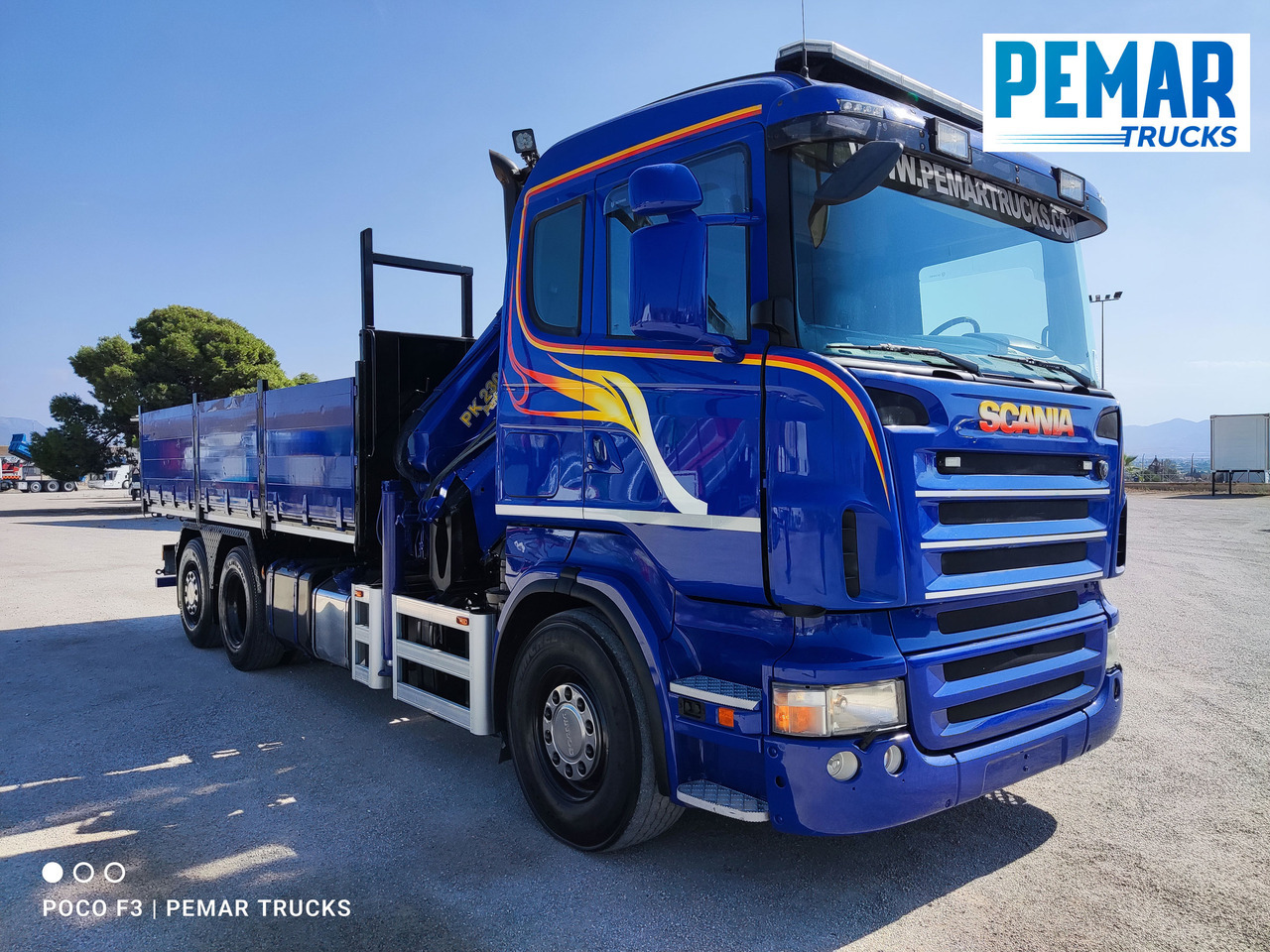 SCANIA R 420 6X2 GRUA PALFINGER PK 23002 BASCULANTE - Tipper, Crane truck: picture 4 SCANIA R 420 6X2 GRUA PALFINGER PK 23002 BASCULANTE - Tipper, Crane truck: picture 4