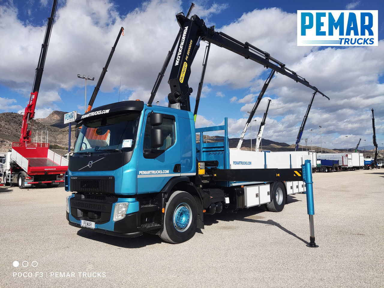 VOLVO FE 320 GRUA CAJA FIJA - Crane truck: picture 1 VOLVO FE 320 GRUA CAJA FIJA - Crane truck: picture 1