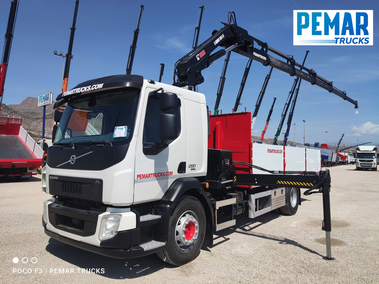 VOLVO FL 280 GRUA CAJA FIJA EURO 6 - Crane truck: picture 1 VOLVO FL 280 GRUA CAJA FIJA EURO 6 - Crane truck: picture 1