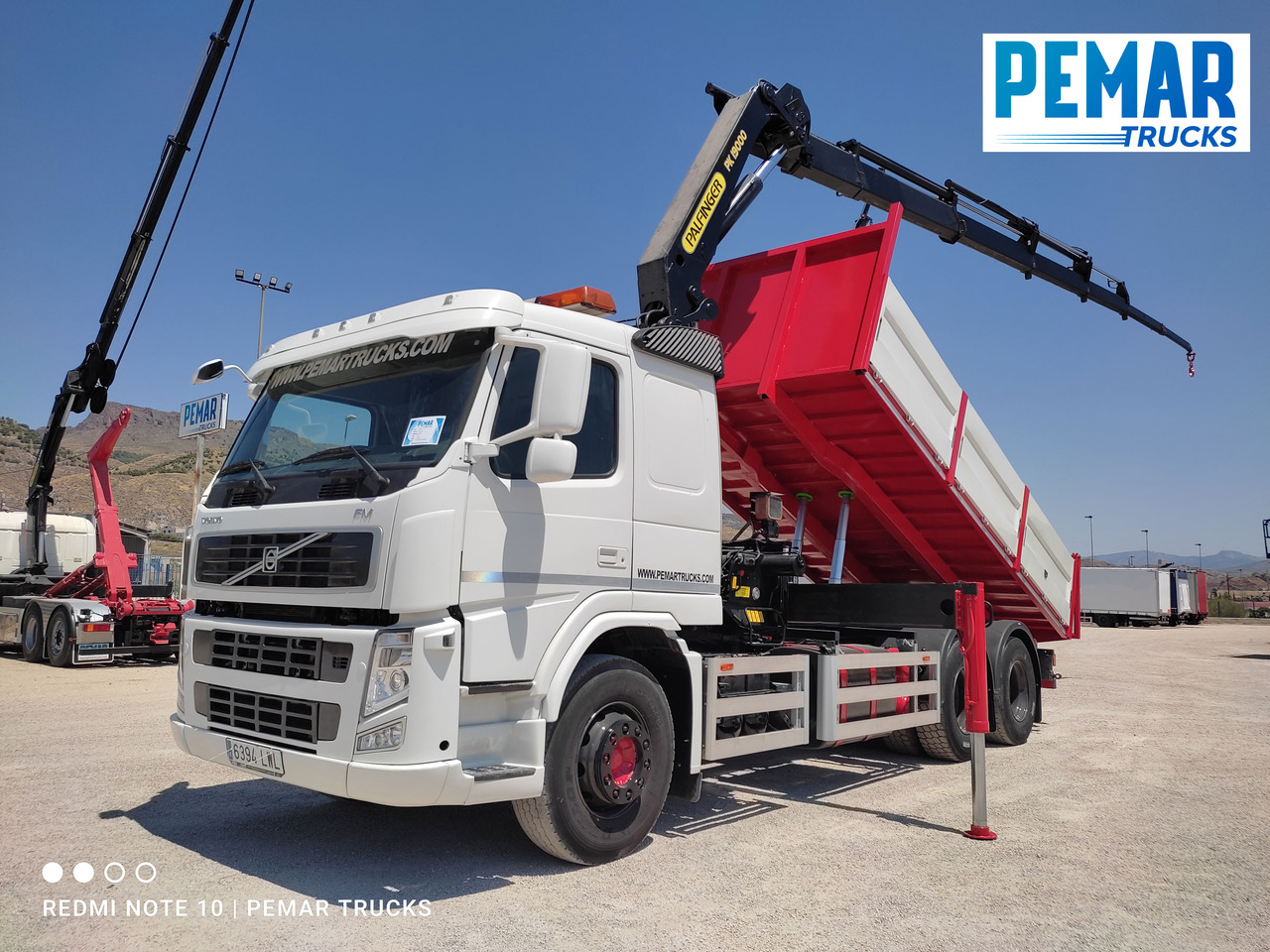 VOLVO FM 440 6X4 GRUA BASCULANTE - Tipper, Crane truck: picture 1 VOLVO FM 440 6X4 GRUA BASCULANTE - Tipper, Crane truck: picture 1
