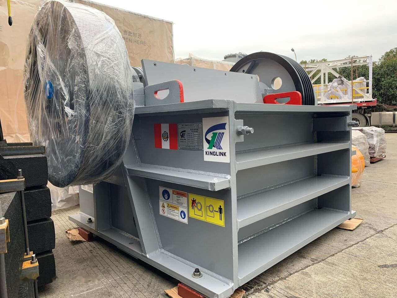 Kinglink PEX250X1200 Jaw Crusher with NSK Bearings - Jaw crusher: picture 1 Kinglink PEX250X1200 Jaw Crusher with NSK Bearings - Jaw crusher: picture 1