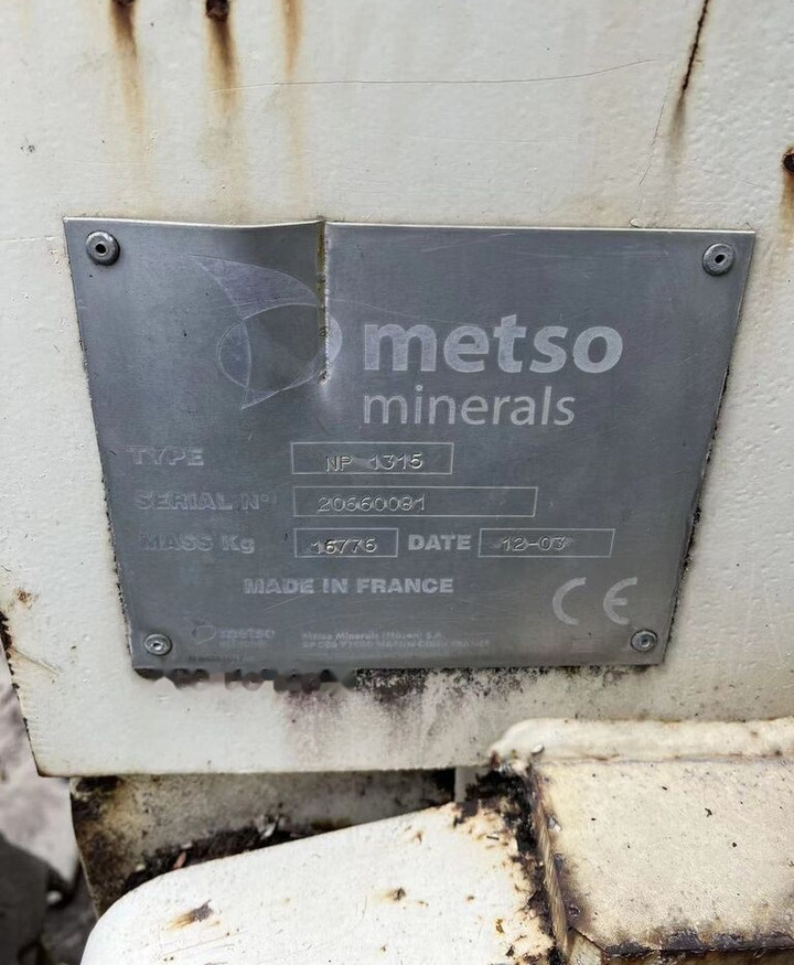 Metso Nordberg 1315 - Impact crusher: picture 3 Metso Nordberg 1315 - Impact crusher: picture 3