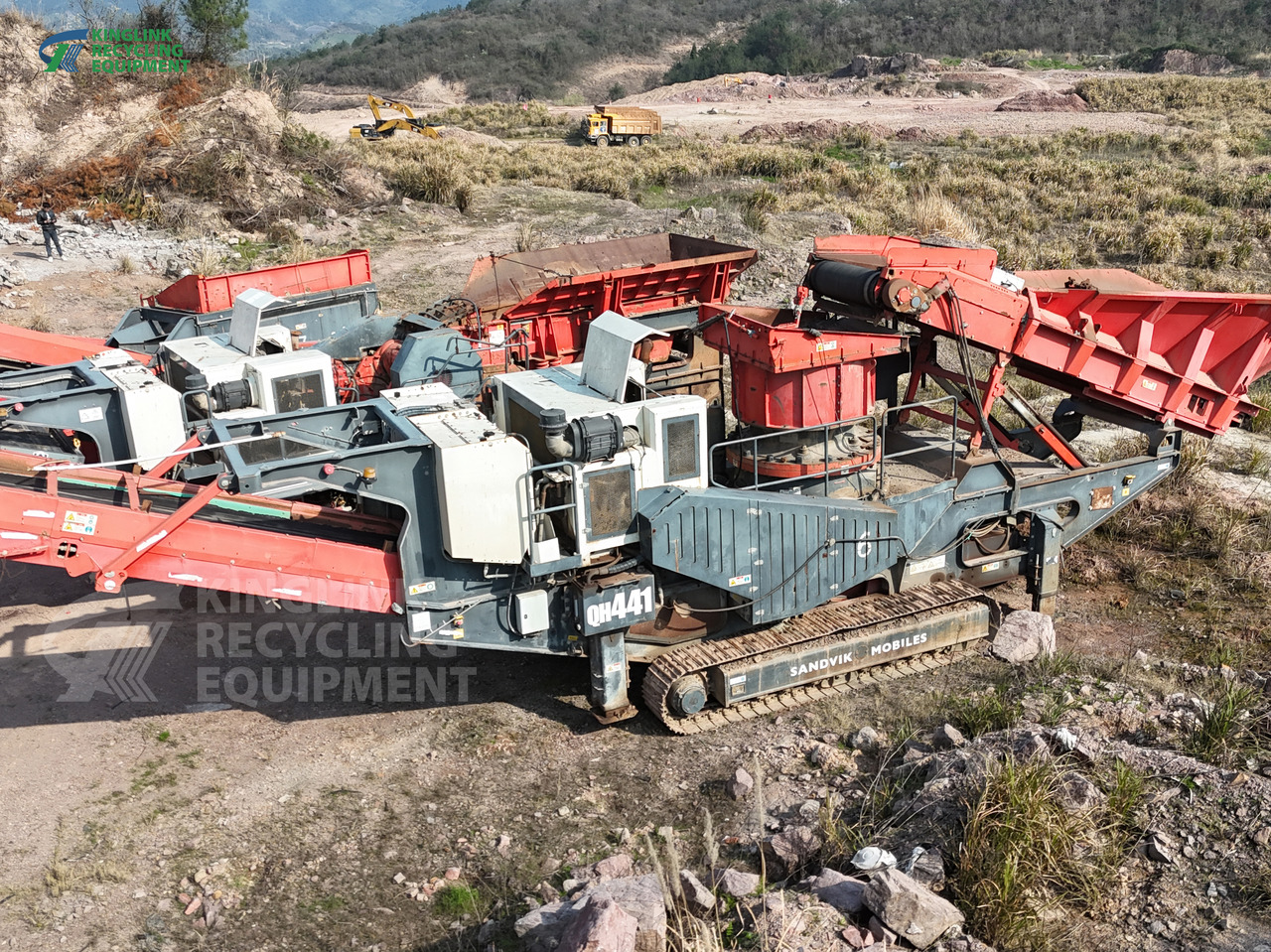 SANDVIK QJ341 QH441 QA451 mobile crushing plant - Mobile crusher: picture 2 SANDVIK QJ341 QH441 QA451 mobile crushing plant - Mobile crusher: picture 2