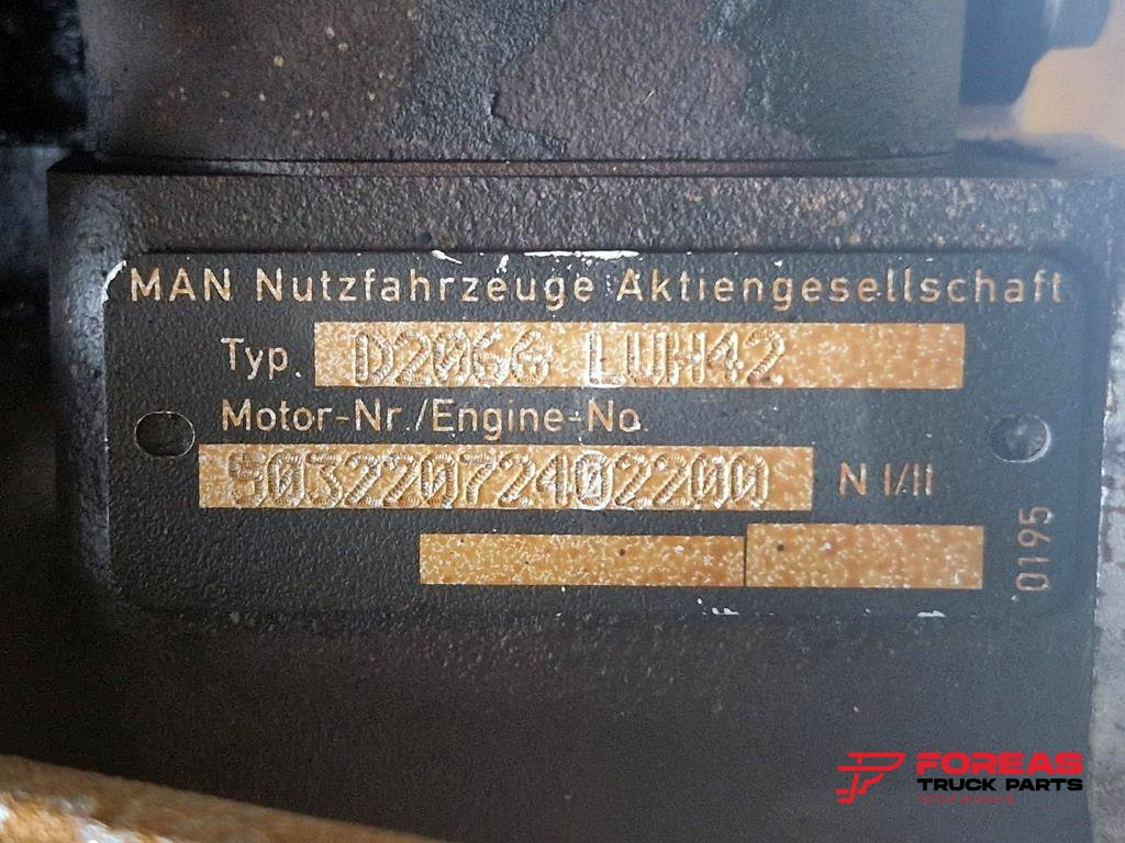 Engine for Bus MAN D2066 LUH42: picture 12 Engine for Bus MAN D2066 LUH42: picture 12