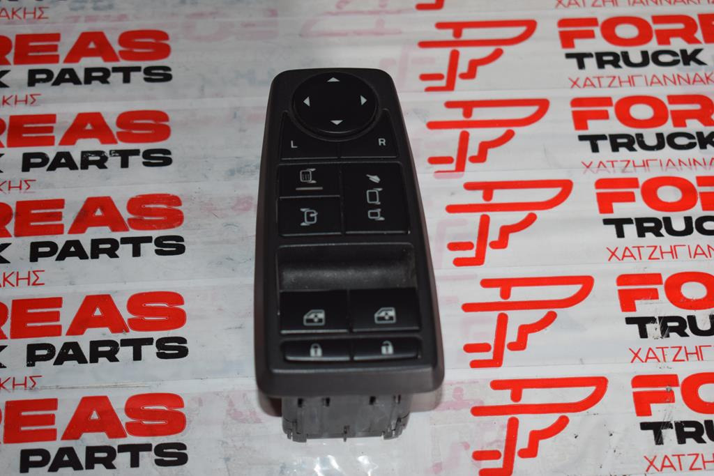 MAN TGX WINDOW SWITCH - DRIVER - Electrical system for Truck: picture 1 MAN TGX WINDOW SWITCH - DRIVER - Electrical system for Truck: picture 1