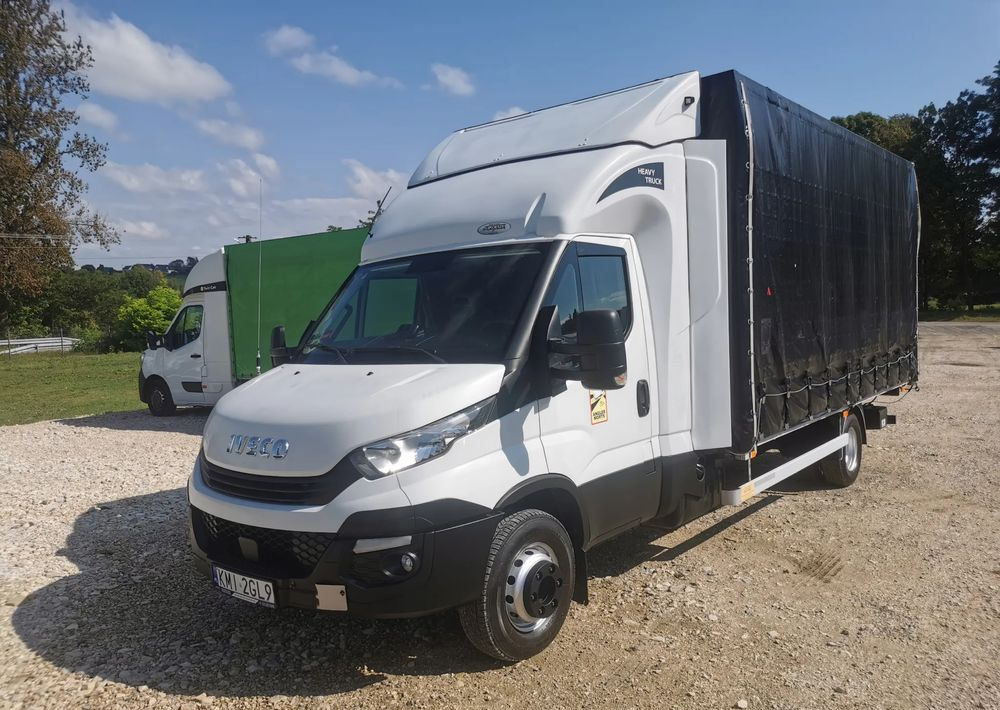 Iveco Daily 70C18 firana Winda 1.000kg Dhollandia wejkama 12pal - Curtainsider truck: picture 1 Iveco Daily 70C18 firana Winda 1.000kg Dhollandia wejkama 12pal - Curtainsider truck: picture 1