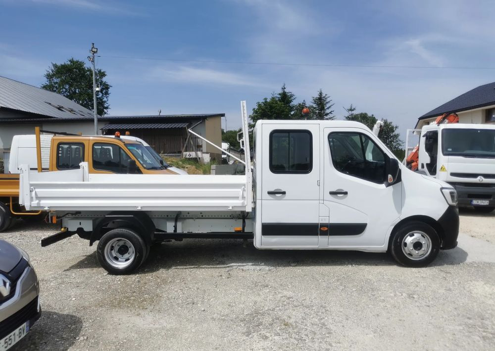 Tipper van Renault Master 2.3dCi-130KM Brygadówka wywrotka 48.800km przebieg kiper doka Dubel klimatyzacja: picture 16