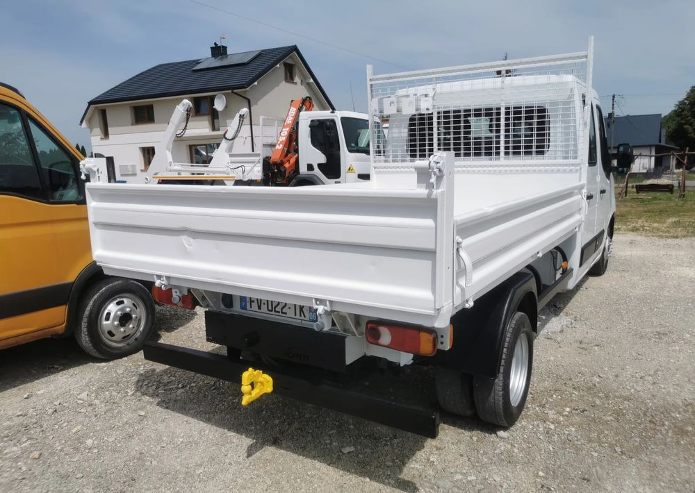 Tipper van Renault Master 2.3dCi-130KM Brygadówka wywrotka 48.800km przebieg kiper doka Dubel klimatyzacja: picture 17