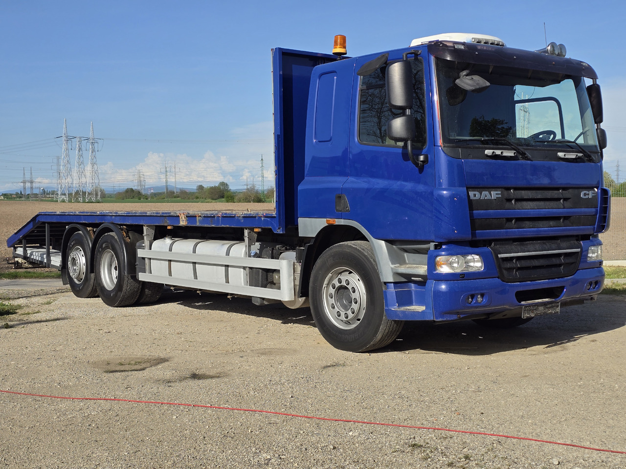 DAF CF 360 MACHINE TRANSPORTER SPECIAL PRICE ONLY THIS YEAR - Autotransporter truck: picture 2 DAF CF 360 MACHINE TRANSPORTER SPECIAL PRICE ONLY THIS YEAR - Autotransporter truck: picture 2