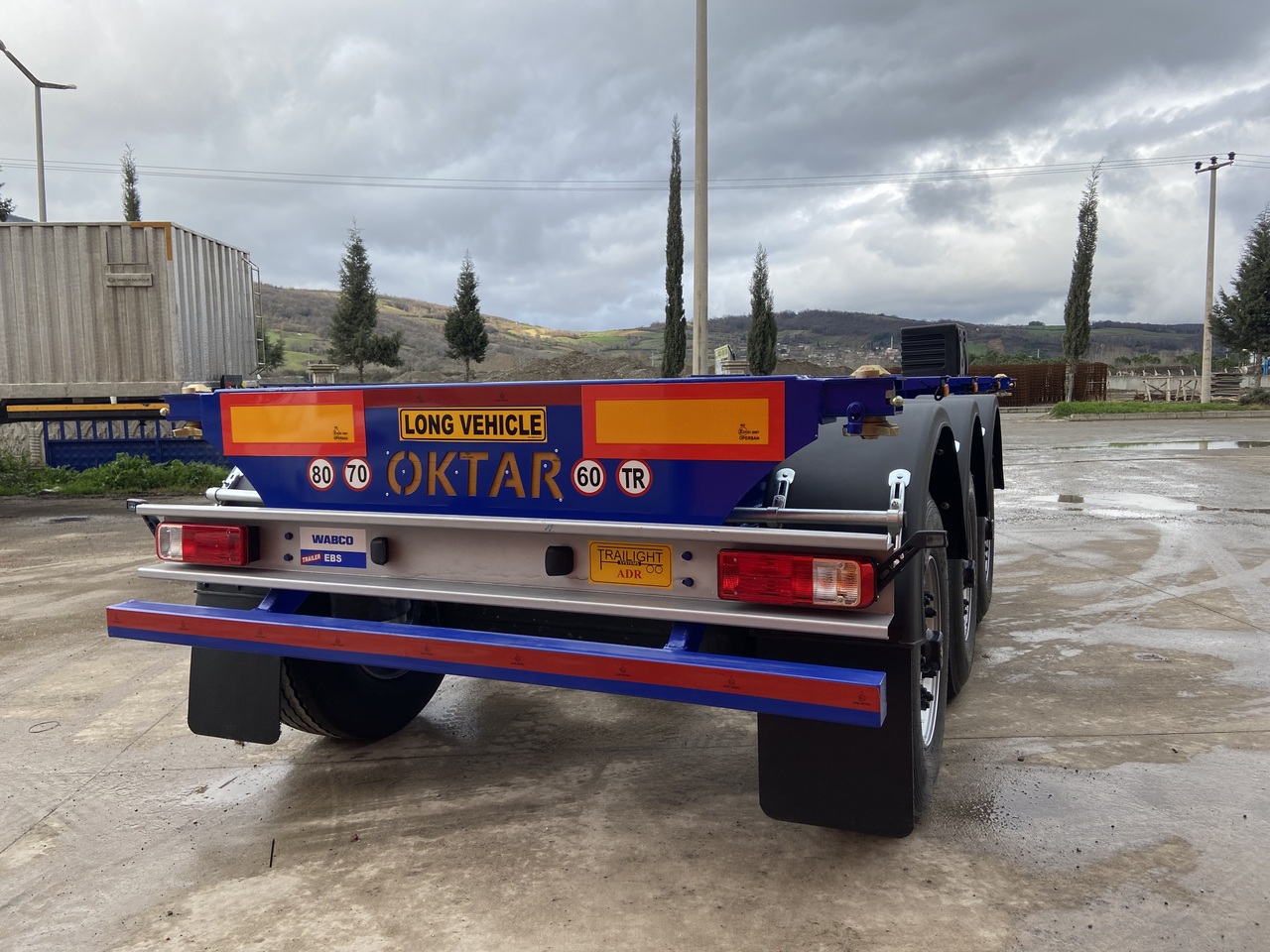 OKTAR ADR CONTAINER TRAILER 20 FEET 2025 - Container transporter/ Swap body semi-trailer: picture 3 OKTAR ADR CONTAINER TRAILER 20 FEET 2025 - Container transporter/ Swap body semi-trailer: picture 3